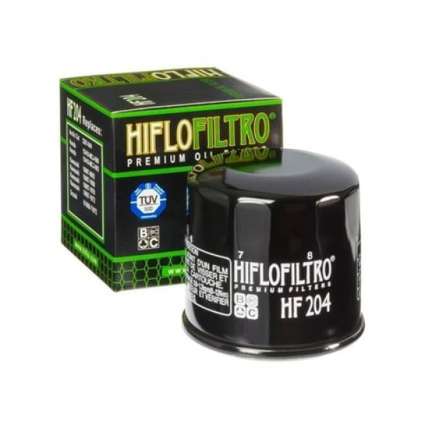 Hiflo Yağ Filtresi HF204 - Honda CBF/CBR600/1000, Integra750, Nc/Ncx750 Yamaha R25-Mt25 -