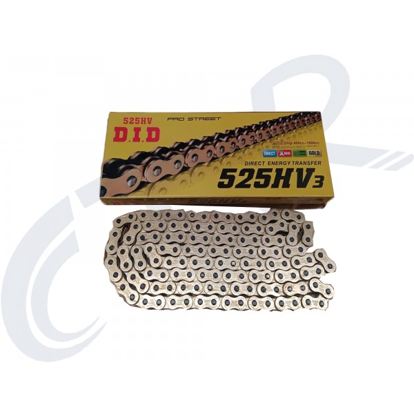 525 HO X 128L ZİNCİR ORİNGLİ GOLD DID