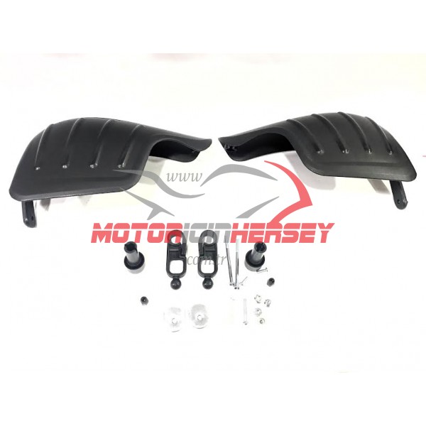 El Rüzgar Koruma Plastiği Universal Rx3i Evo Kapsamlı 22mm Gidonlar İçin Maxi