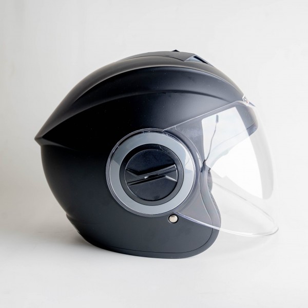 SW 617 YARIM KASK MAT SİYAH