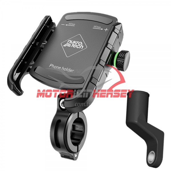 Nukrotech Mrt Telefon Tutucu (gidon Ve Ayna Bağlantı Aparatlı)