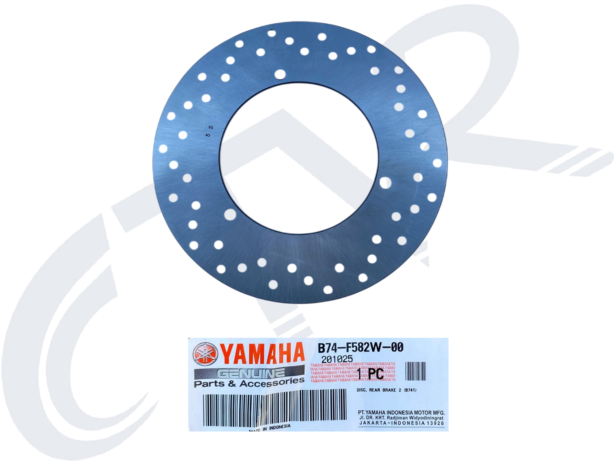 YAMAHA XMAX 250 2022 DİSK AYNASI ARKA ORJ B74-F582W-00 YAMAHA XMAX 250 2022 DİSK AYNASI ARKA ORJ B74-F582W-00