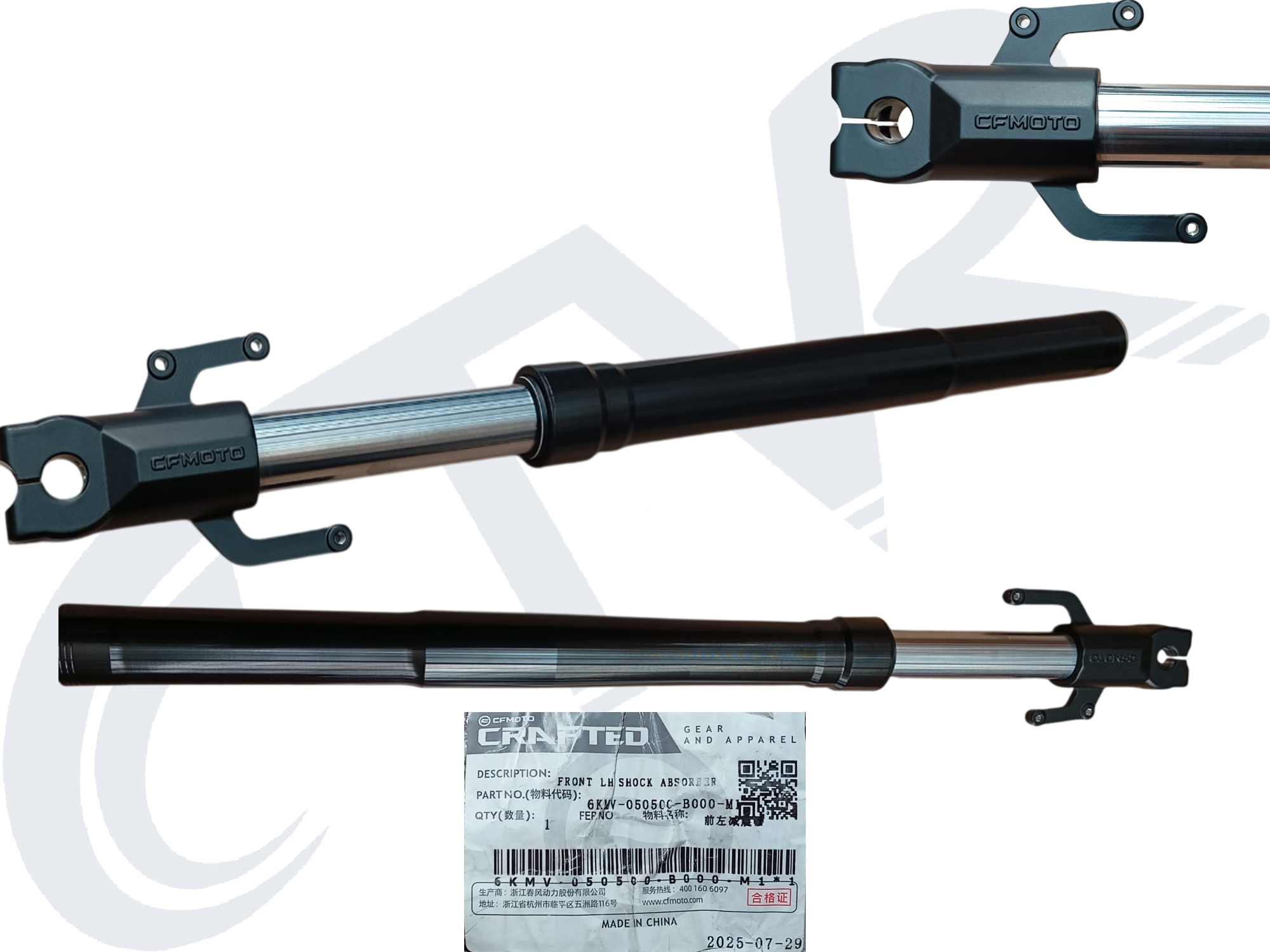 NK 250 ÖN AMORSİTÖR SOL ORJ 6KMV-050500-B000-M1