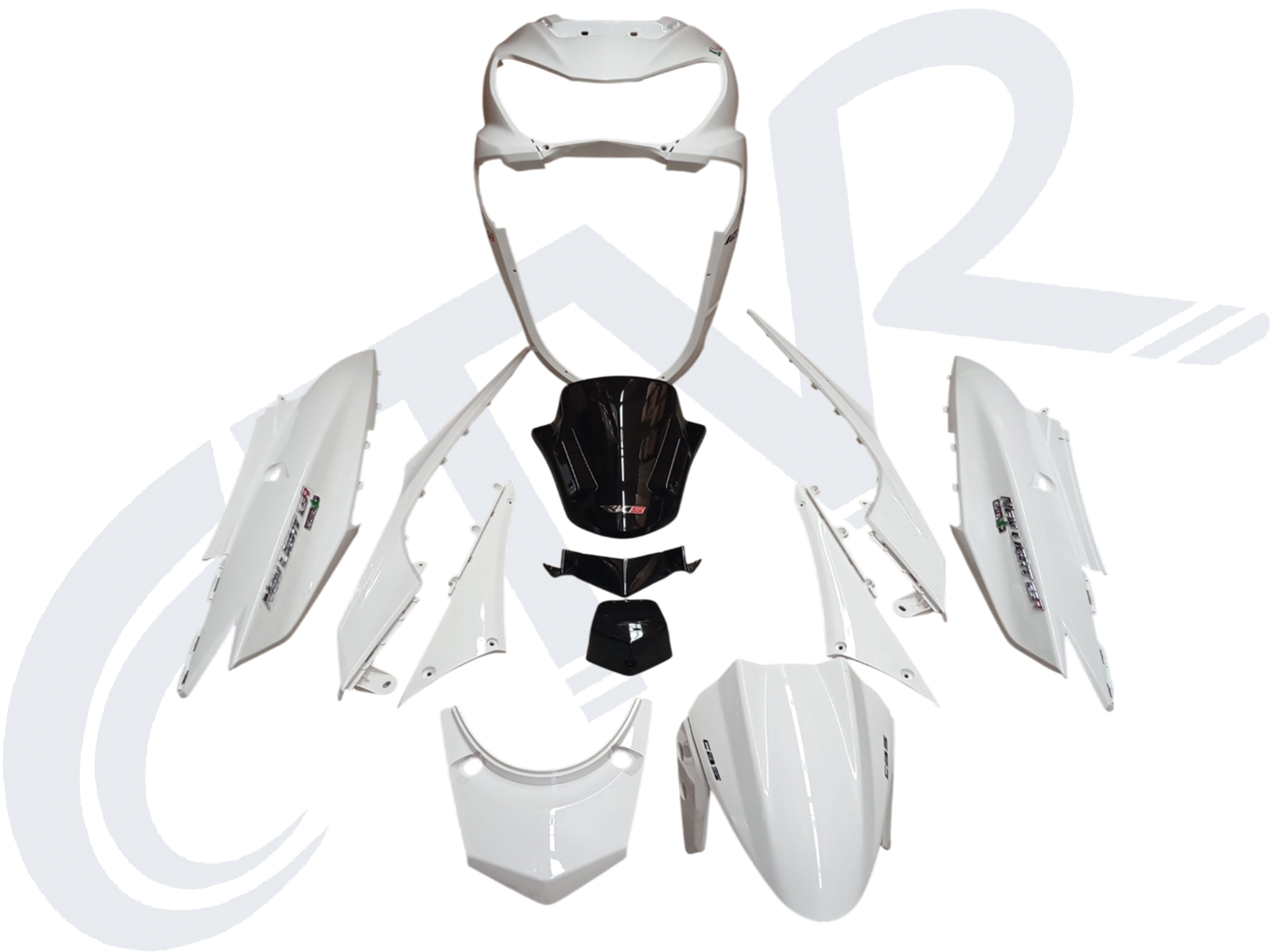 RKS RKS NEWLIGHT 125 PRO KAPORTA SETİ BEYAZ CTVR RKS RKS NEWLIGHT 125 PRO KAPORTA SETİ BEYAZ CTVR