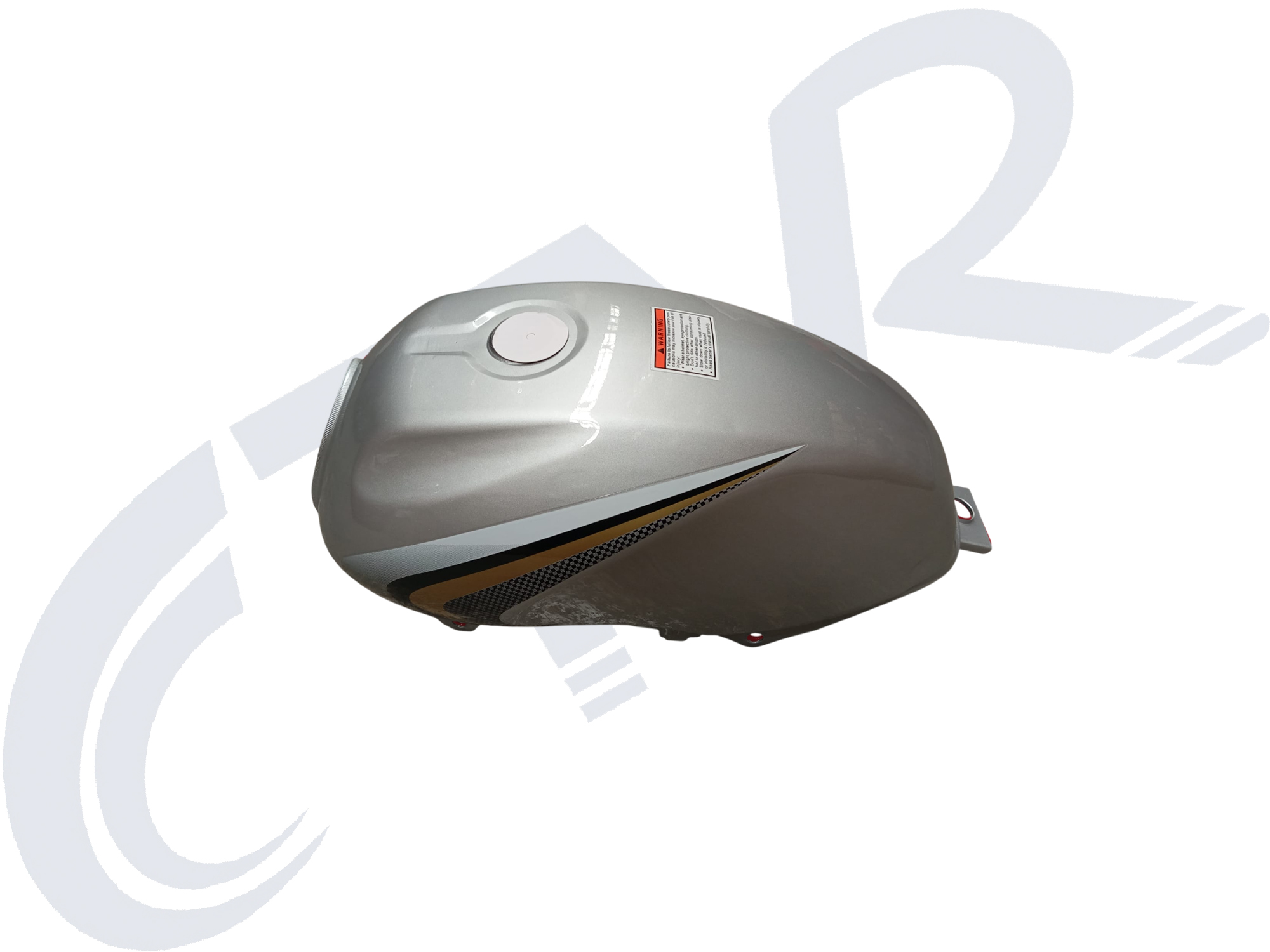 YAMAHA YBR 125 BENZİN DEPOSU SİLVER CTVR YAMAHA YBR 125 BENZİN DEPOSU SİLVER CTVR