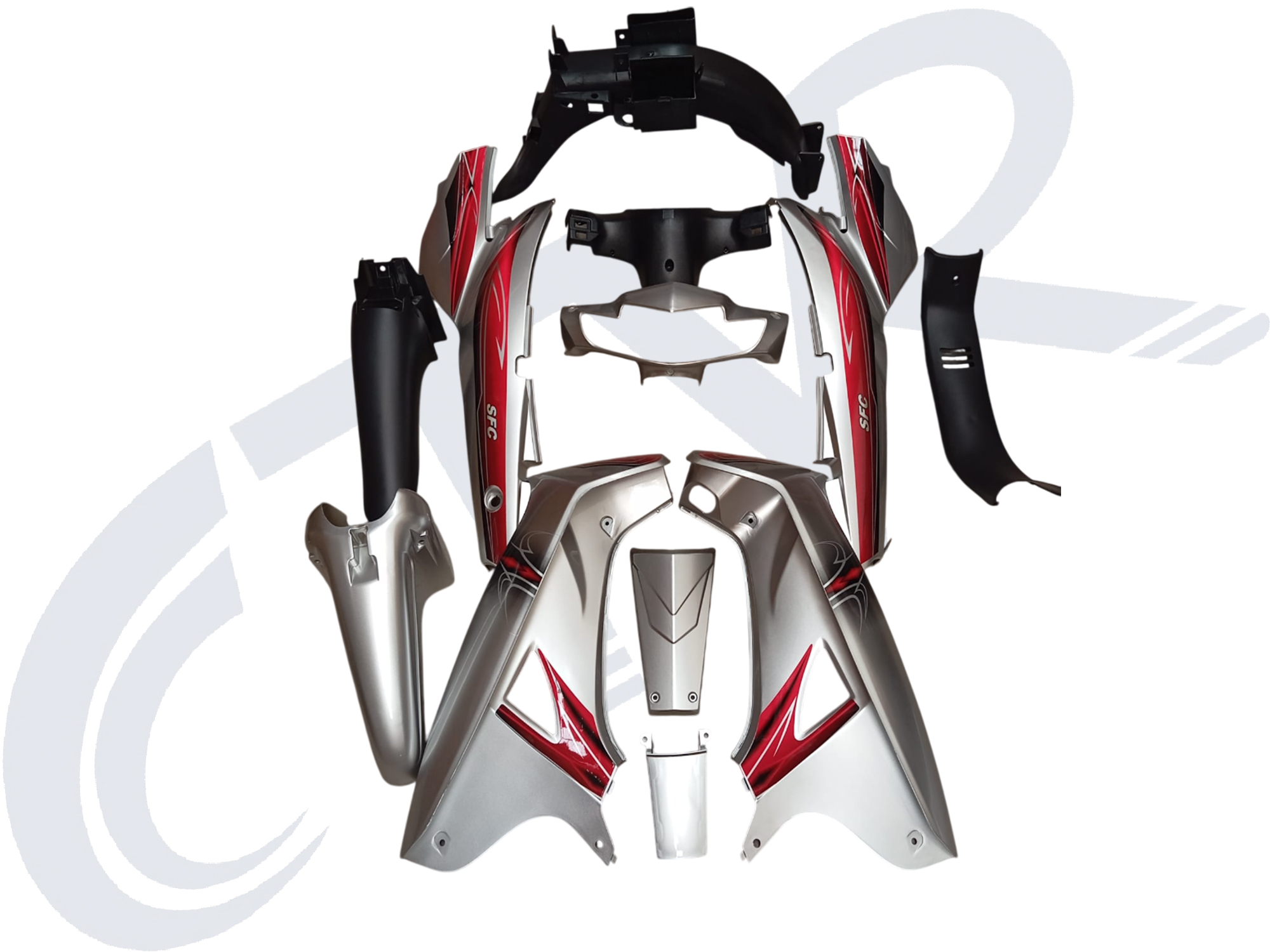 SFC 100 KAPORTA SETİ GRİ CTVR SFC 100 KAPORTA SETİ GRİ CTVR