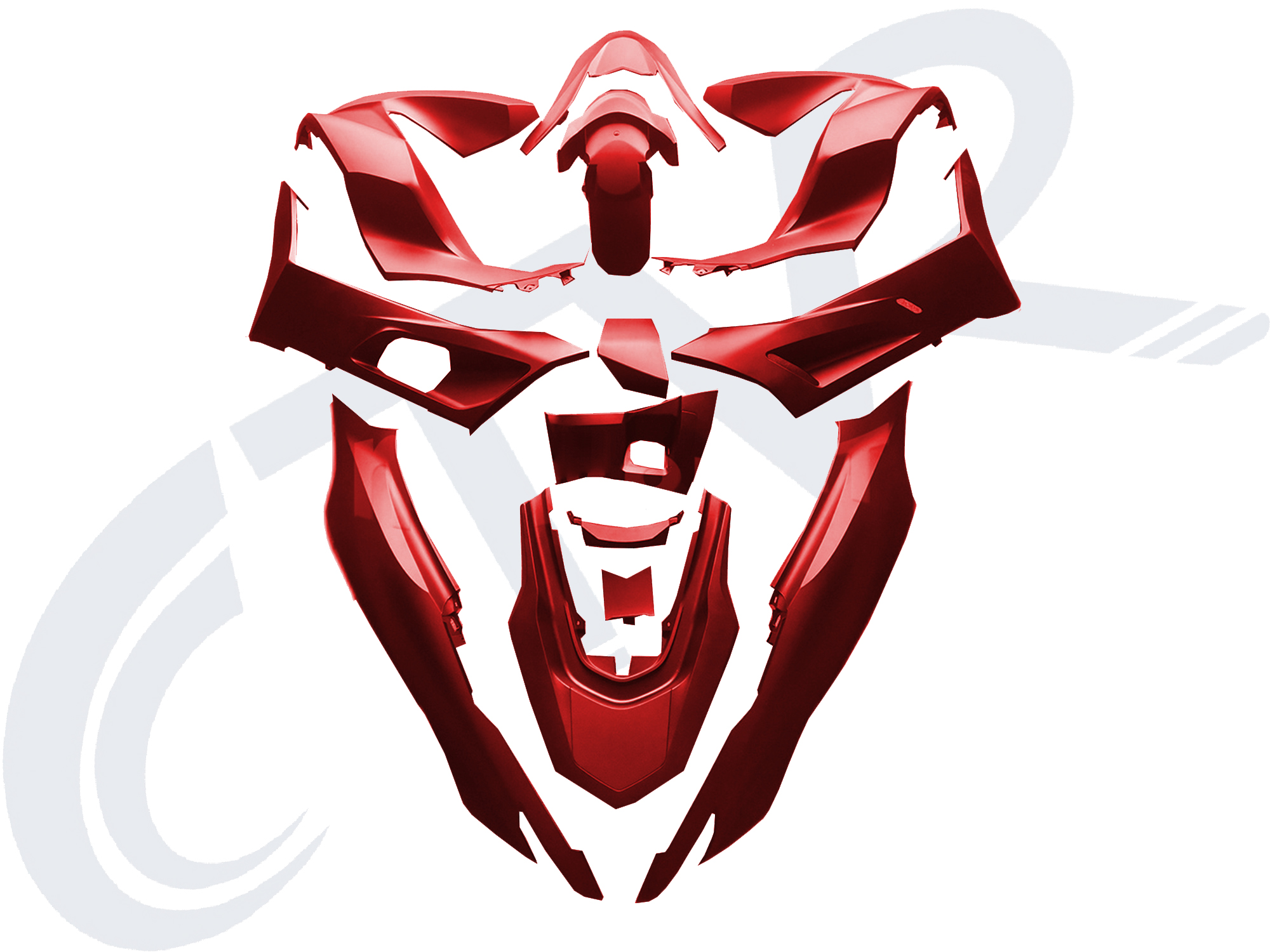 HONDA PCX KAPORTA SETİ KIRMIZI 2020 2024 HONDA PCX KAPORTA SETİ KIRMIZI 2020 2024