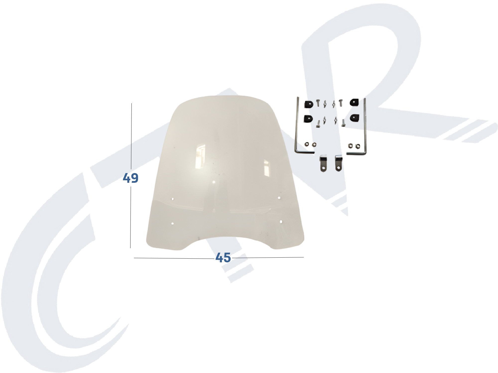 SİPERLİK CAMI BÜYÜK BOY SİPERLİK 49 X 45