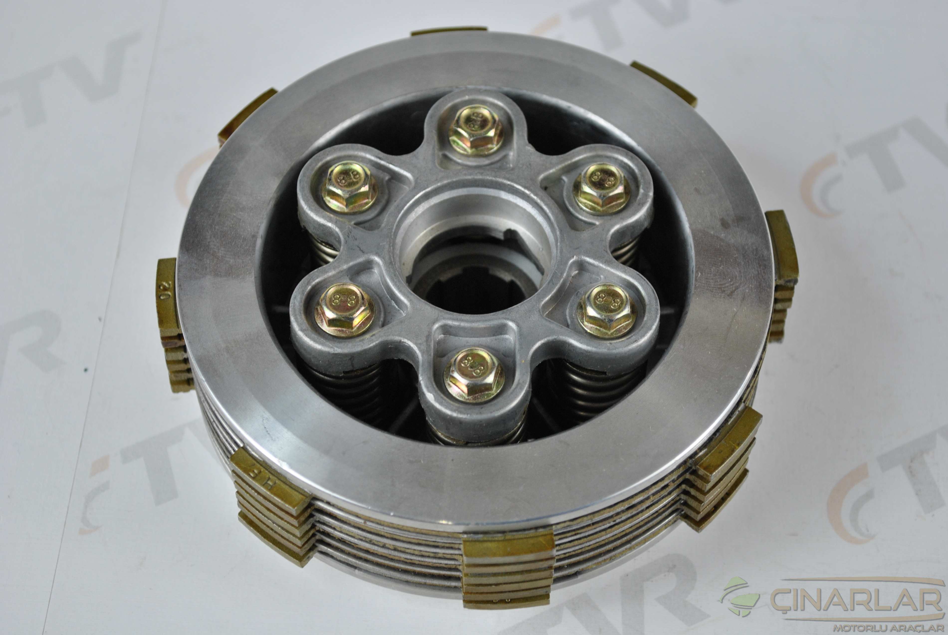 CG 125 150 DEBRİYAJ KOMPLE 6 YILDIZ + 6 BALATA CTVR CG 125 150 DEBRİYAJ KOMPLE 6 YILDIZ + 6 BALATA CTVR