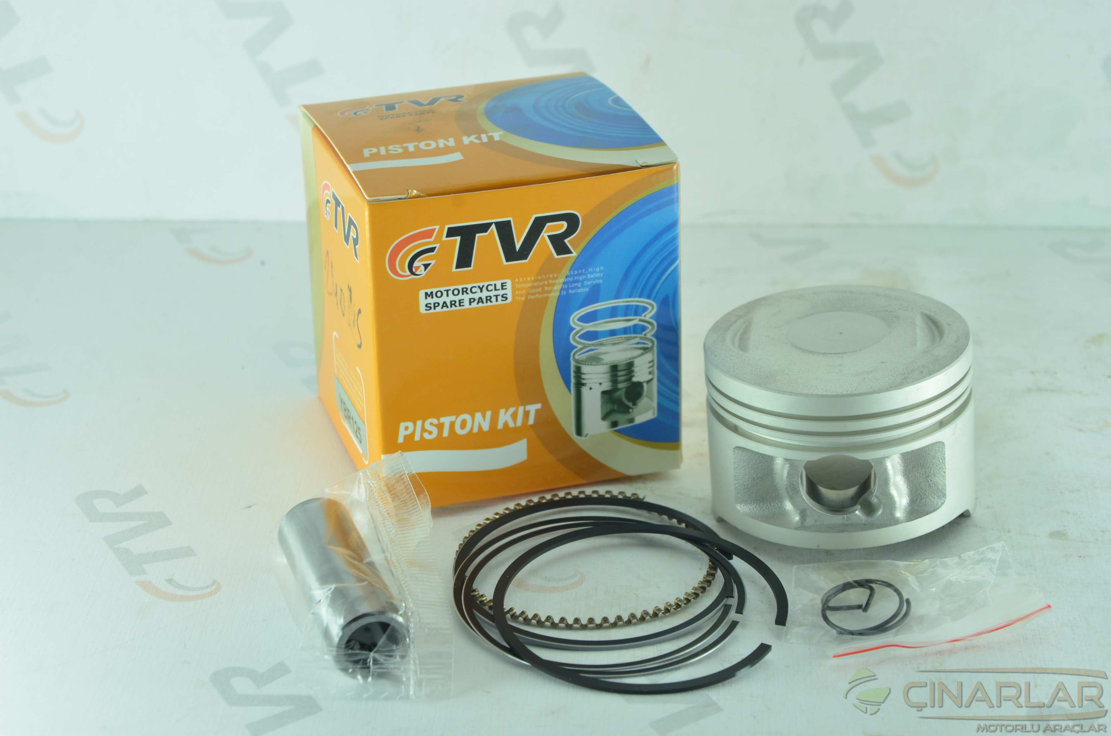 YAMAHA YBR 125 PİSTON & SEKMAN SETİ 54 MM  CTVR