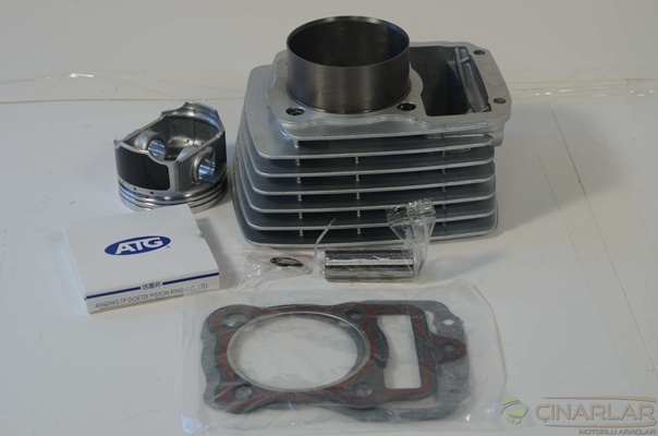CG 150 SİLİNDİR SETİ 65,5 MM ( 15 PRN ) SİLVER CTVR