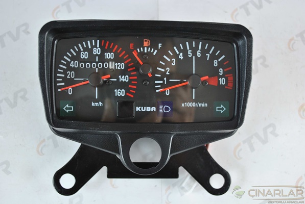 KUBA KUBA KM SAATİ KOMPLE 160'LIK DEVİR TELLİ LEDLİ CTVR