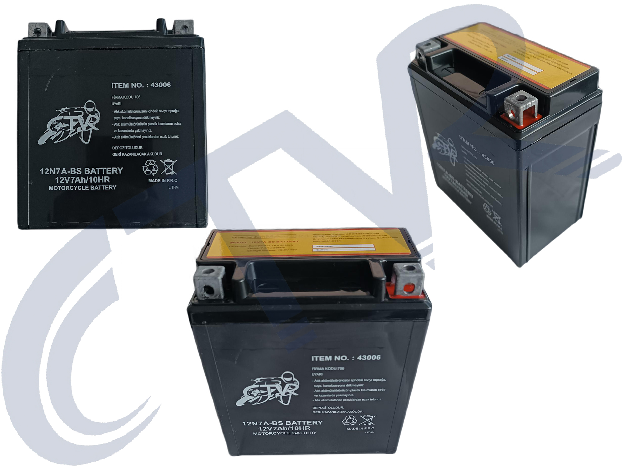 AKÜ DİK 12N7A BS CTVR ( NET FİYAT ) AKÜ DİK 12N7A BS CTVR ( NET FİYAT )