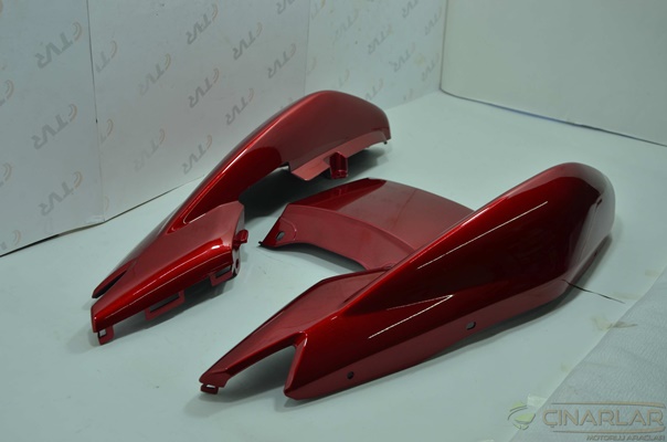 YAMAHA YBR 125 K SELE YANLARI KIRMIZI ( OEM ) ( Y.M ) YAMAHA YBR 125 K SELE YANLARI KIRMIZI ( OEM ) ( Y.M )