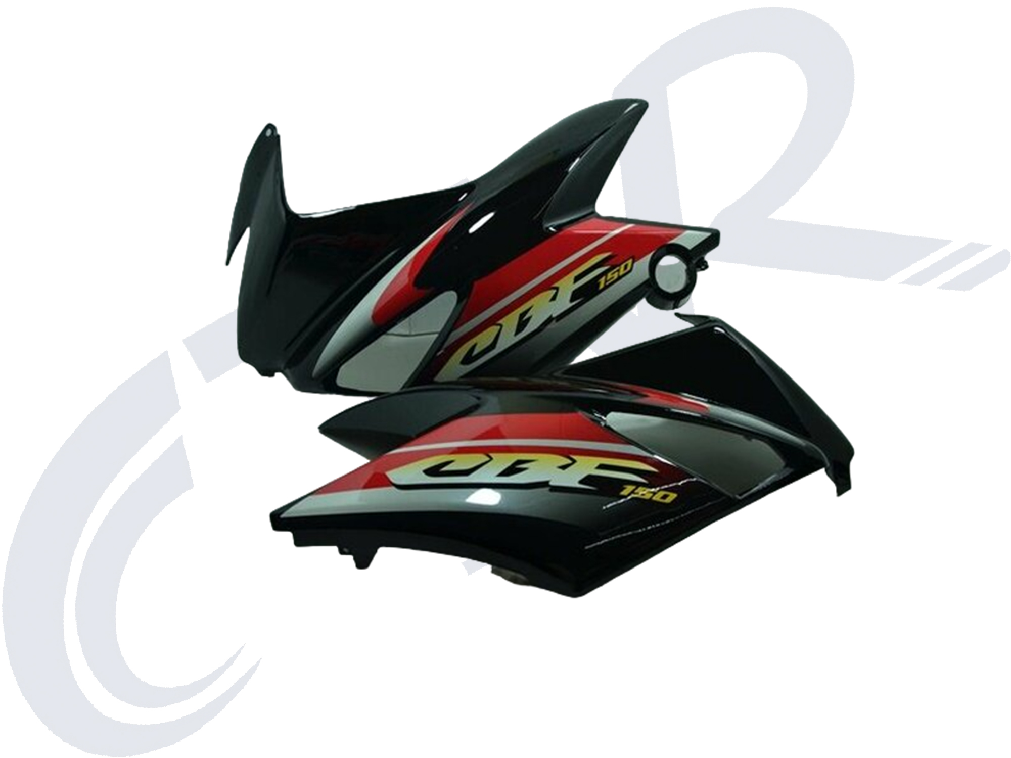 CBF 150 DEPO YANLARI SİYAH OEM ( Y.M )