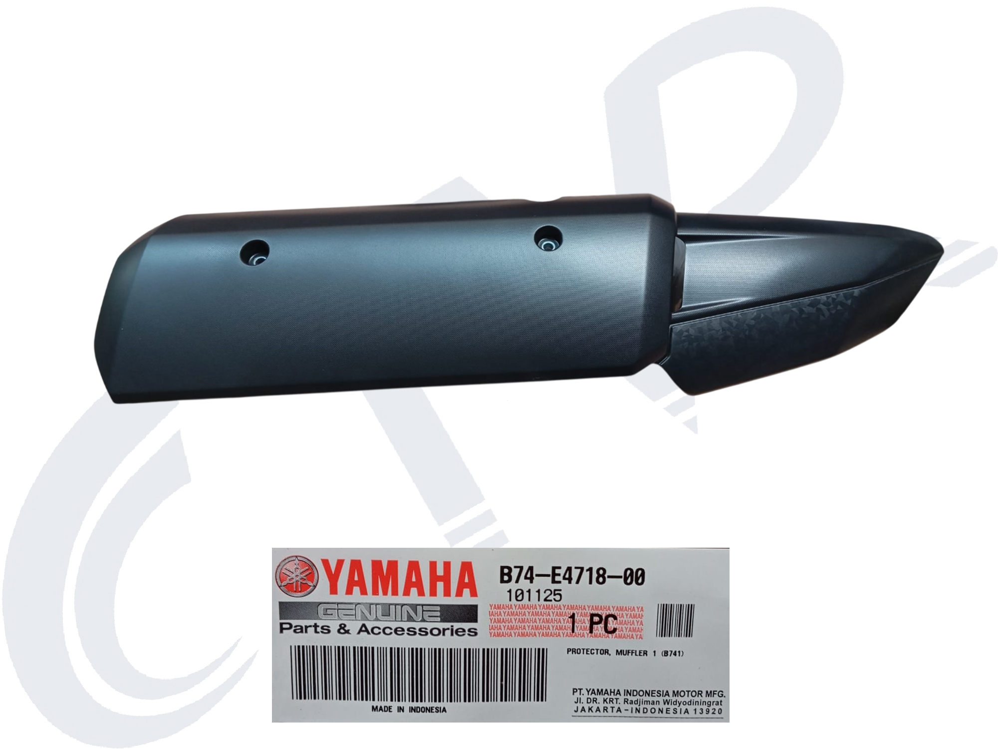 YAMAHA XMAX 250 2022 EGZOZ MUHAFAZA ORJ B74-E4718-00 YAMAHA XMAX 250 2022 EGZOZ MUHAFAZA ORJ B74-E4718-00