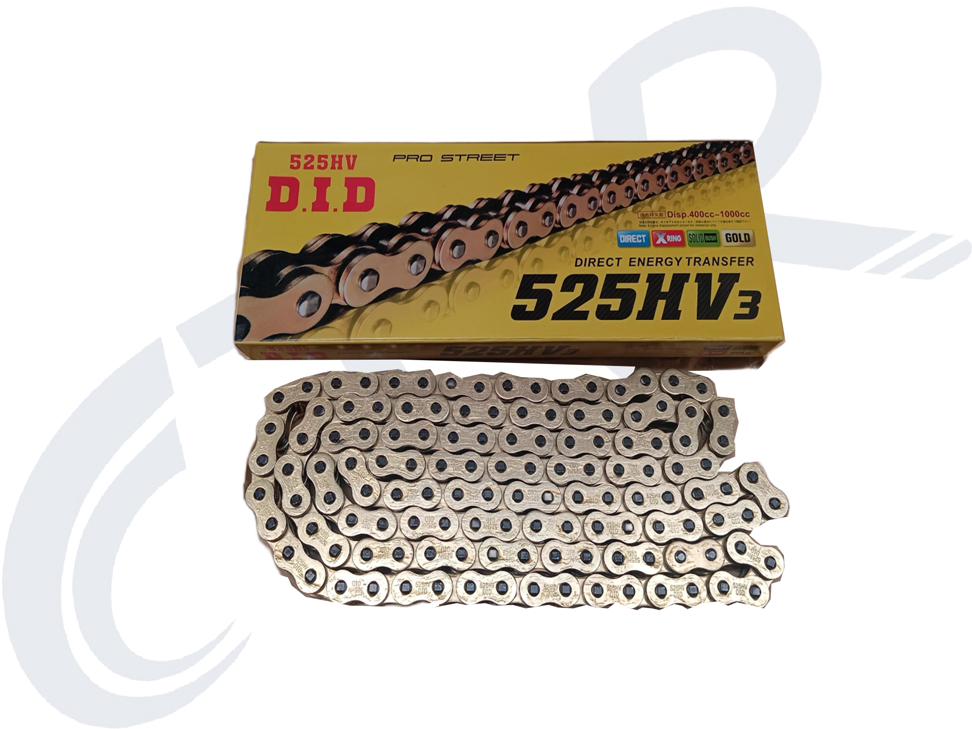 525 HO X 128L ZİNCİR ORİNGLİ GOLD DID 525 HO X 128L ZİNCİR ORİNGLİ GOLD DID