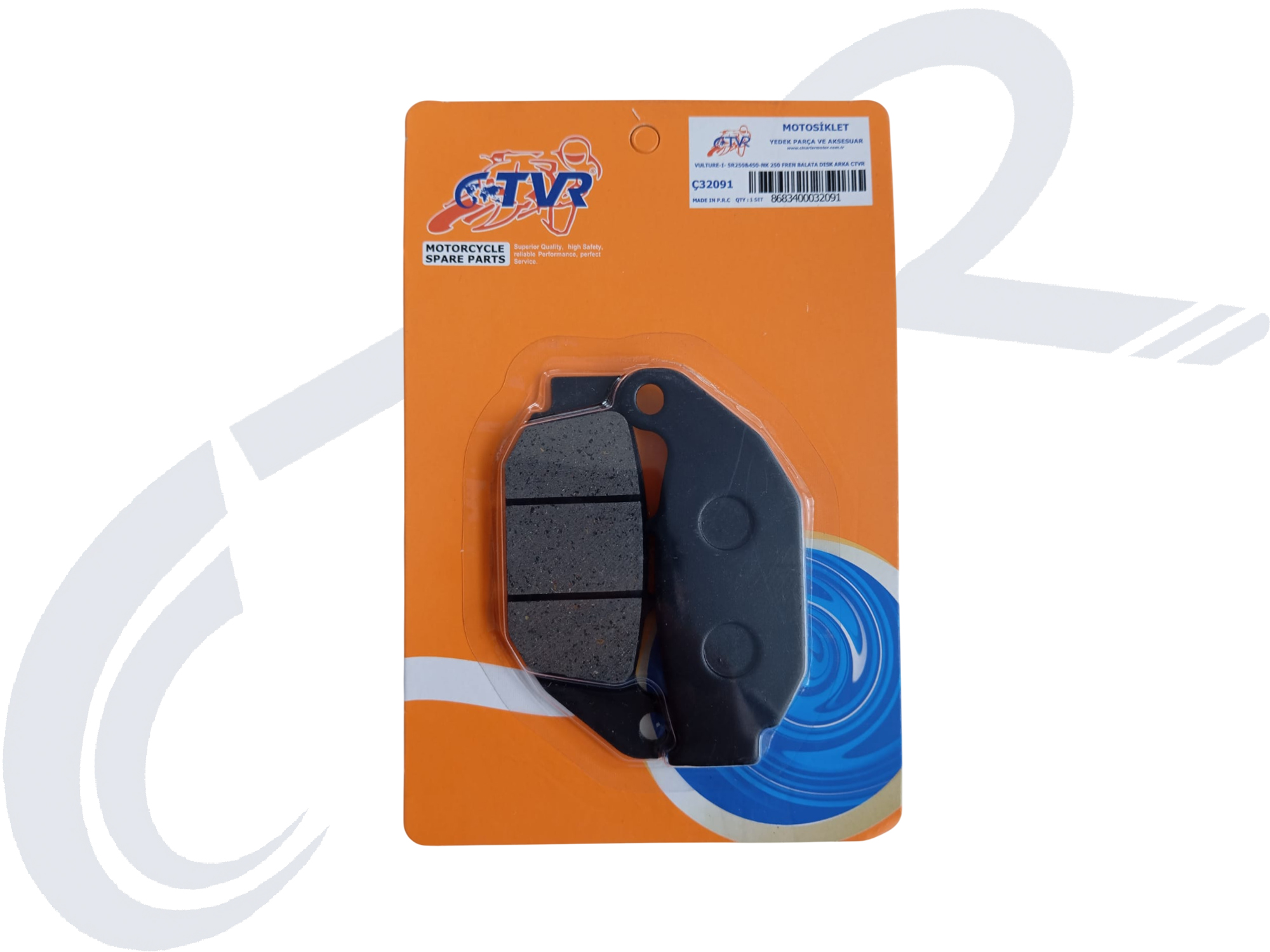 NK 250 VULTURE I R250&450 FREN BALATA DISK ARKA CTVR