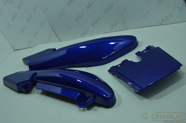 YAMAHA YBR 125 SELE YANLARI MAVİ OEM ( E M )