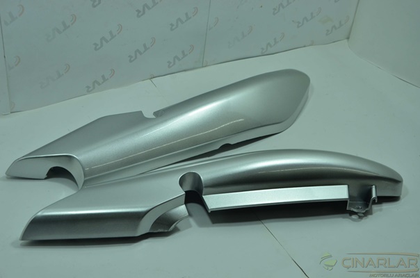 YAMAHA YBR 125 SELE YANLARI GRİ OEM ( E M )