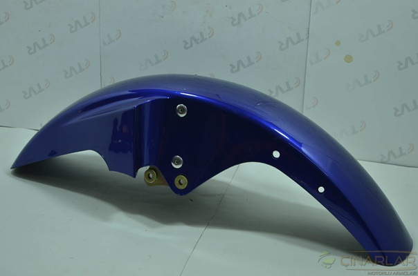 YAMAHA YBR 125 ÖN ÇAMURLUK BAĞLANTILARI TAKILI MAVİ CTVR ( E M )