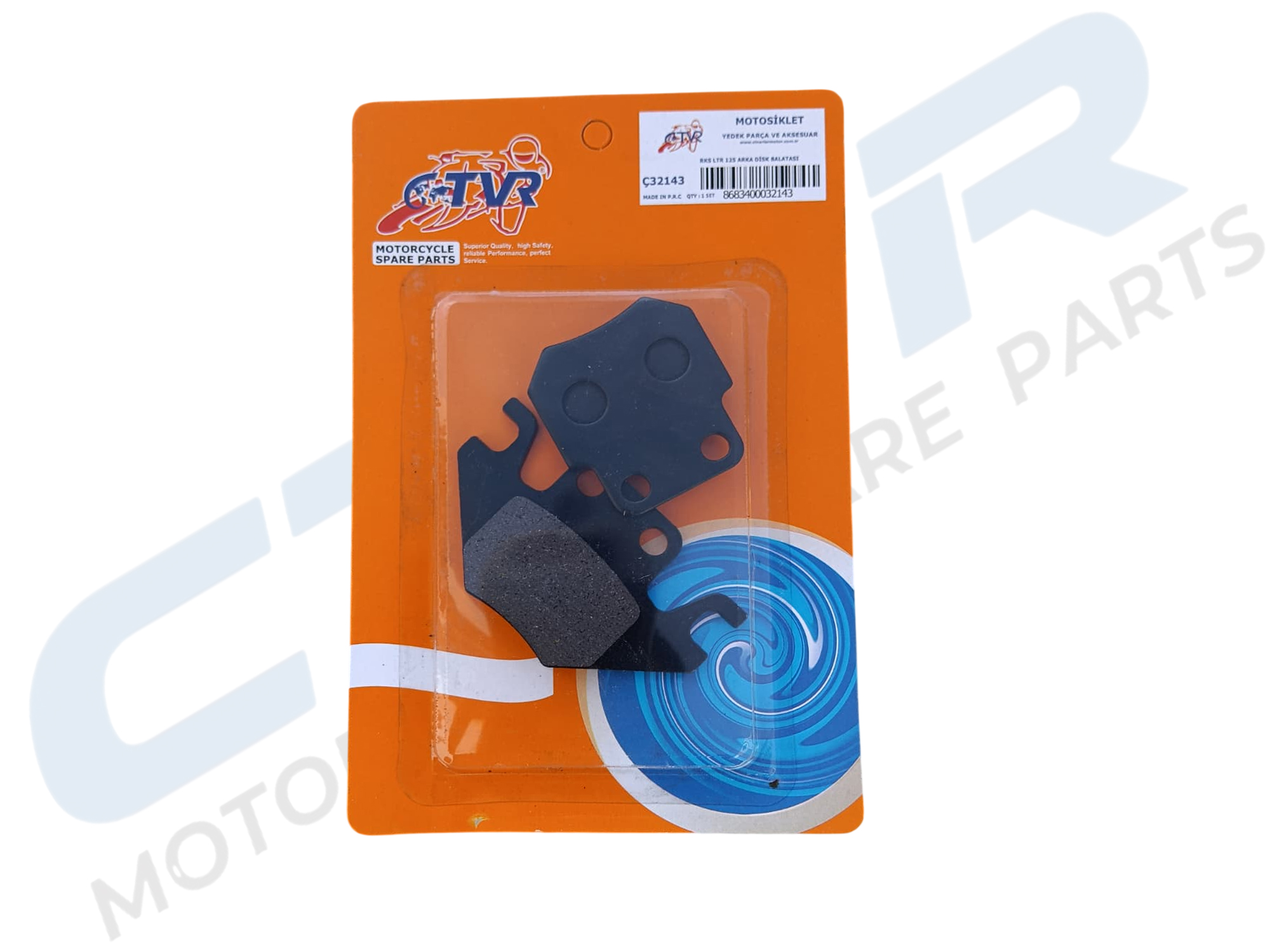 RKS LTR 125 ARKA DİSK BALATASI CTVR