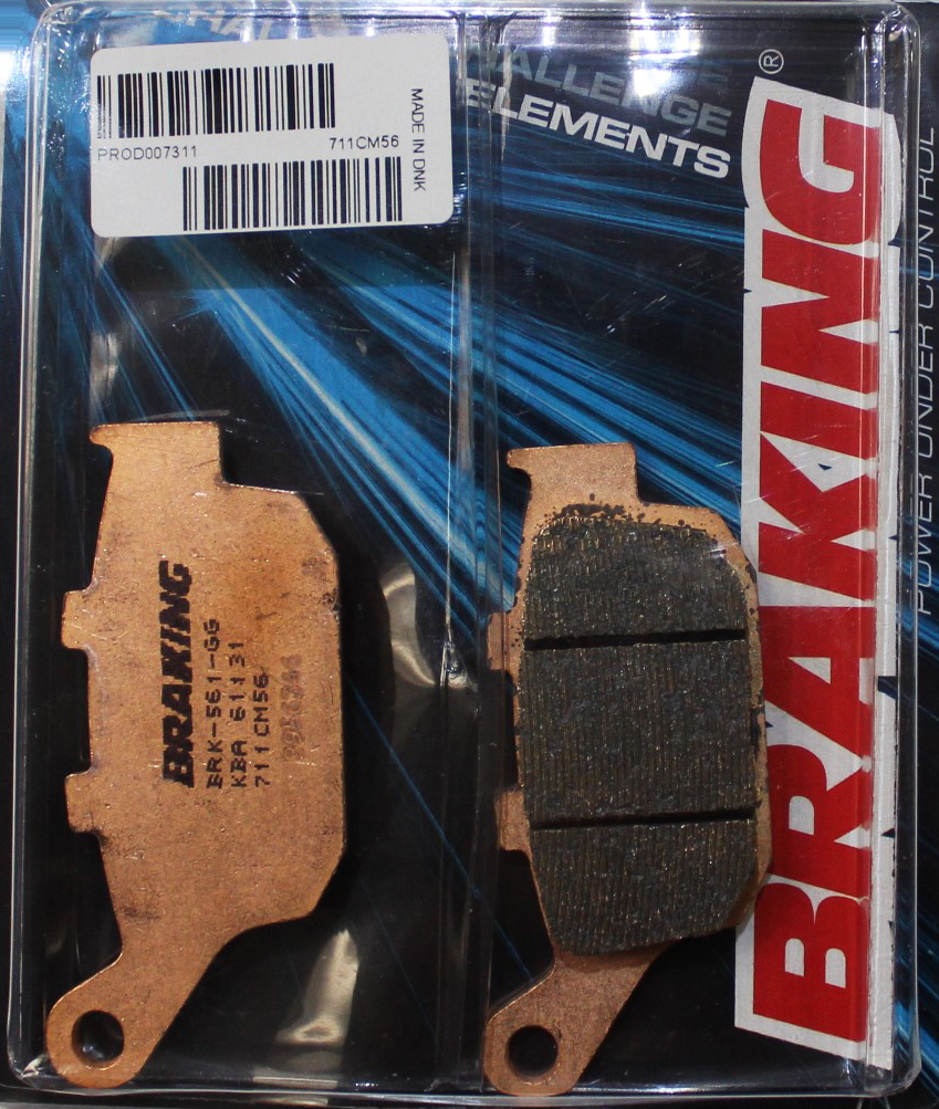 Honda XL V Transalp 700 Braking Arka Fren Balatası 2008-2011 UYUMLU