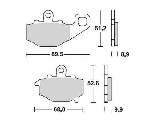 Braking Braking 775CM56 Sinterli Fren Balatası