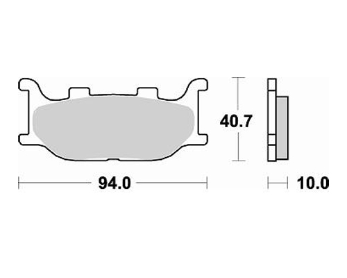 Braking Braking 777CM55 Sinterli Fren Balatası