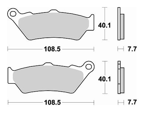 Braking Braking 780CM55 Sinterli Fren Balatası