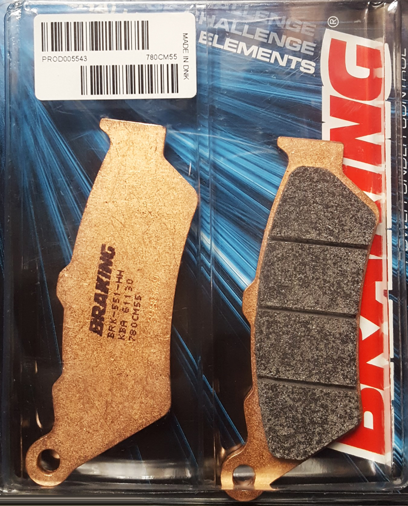 Braking 780CM55 Sinterli Fren Balatası