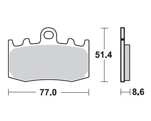 Braking Braking 892CM55 Sinterli Fren Balatası