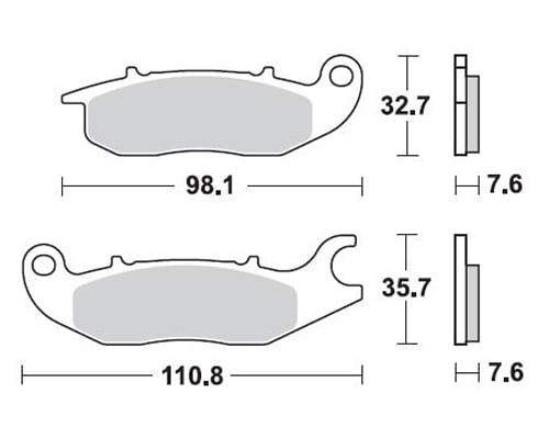 Braking Braking 902SM1 Yarı Metalik Fren Balatası