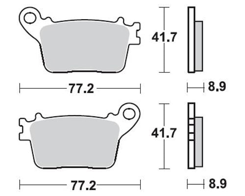 Braking Braking 925CM56 Sinterli Fren Balatası