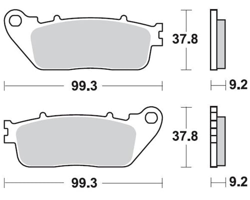 Braking Braking 942CM56 Sinterli Fren Balatası