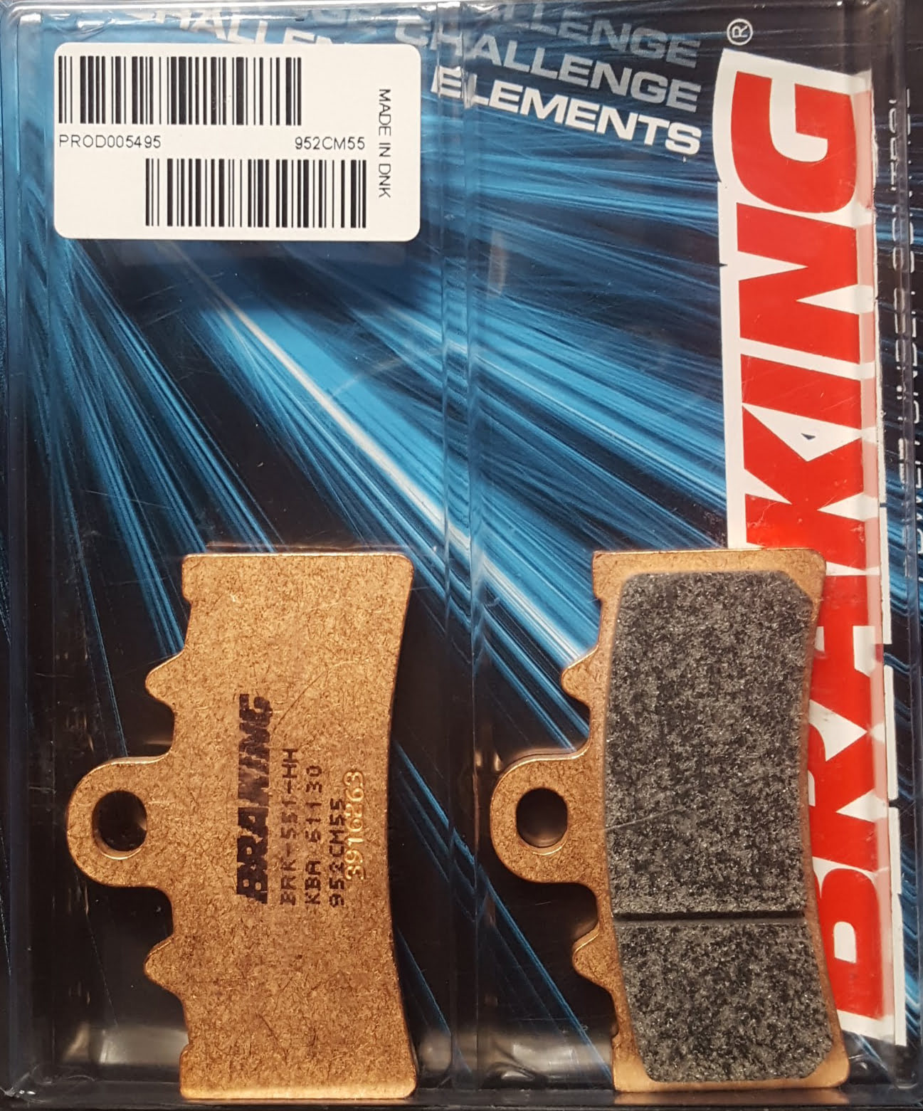 Braking 952CM55 Sinterli Fren Balatası
