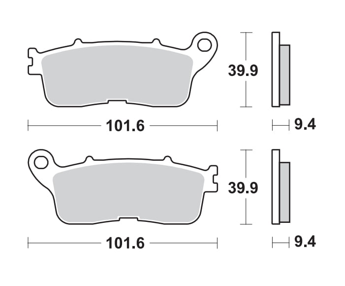 Braking Braking 957CM56 Sinterli Fren Balatası