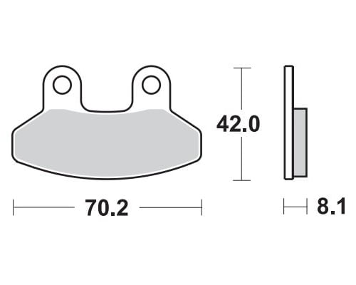 Braking Braking 963SM1 Yarı Metalik Fren Balatası