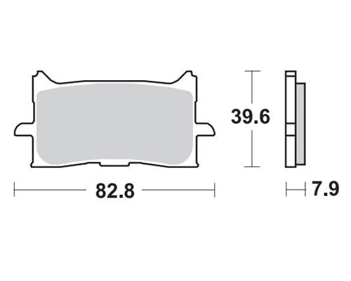 Braking Braking 971CM55 Sinterli Fren Balatası