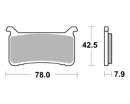Braking Braking P50978 Sinter Fren Balatası