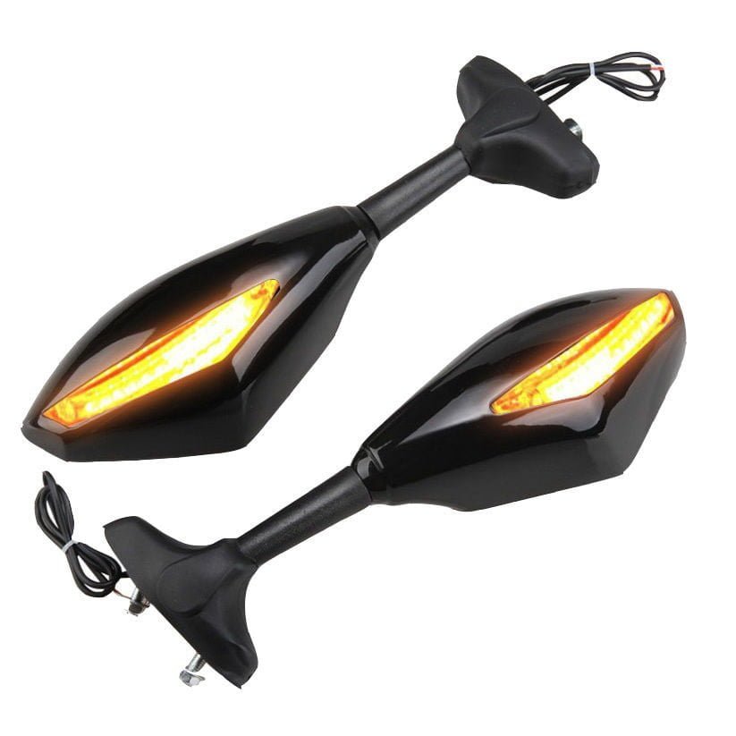 LED Sinyalli Motosiklet Ayna Takımı