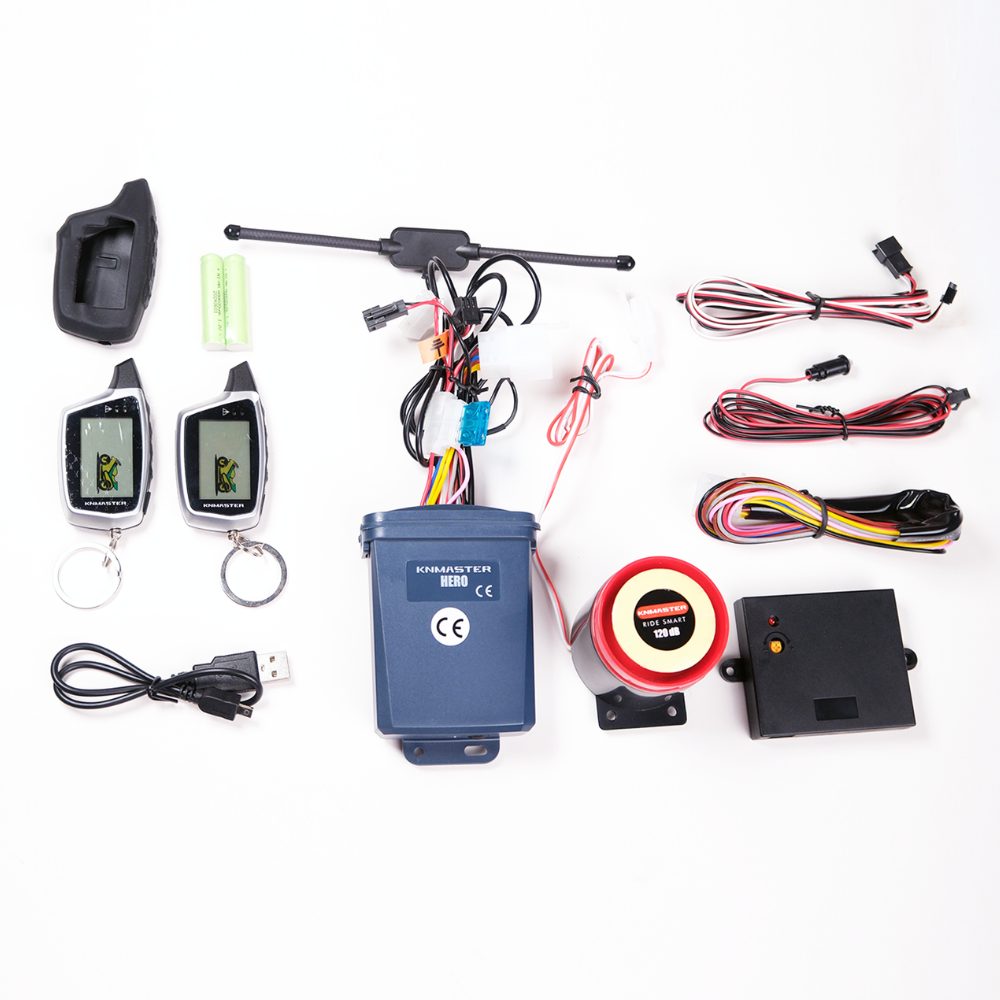 Knmaster Hero Çift Yönlü Motosiklet Alarm Sistemi