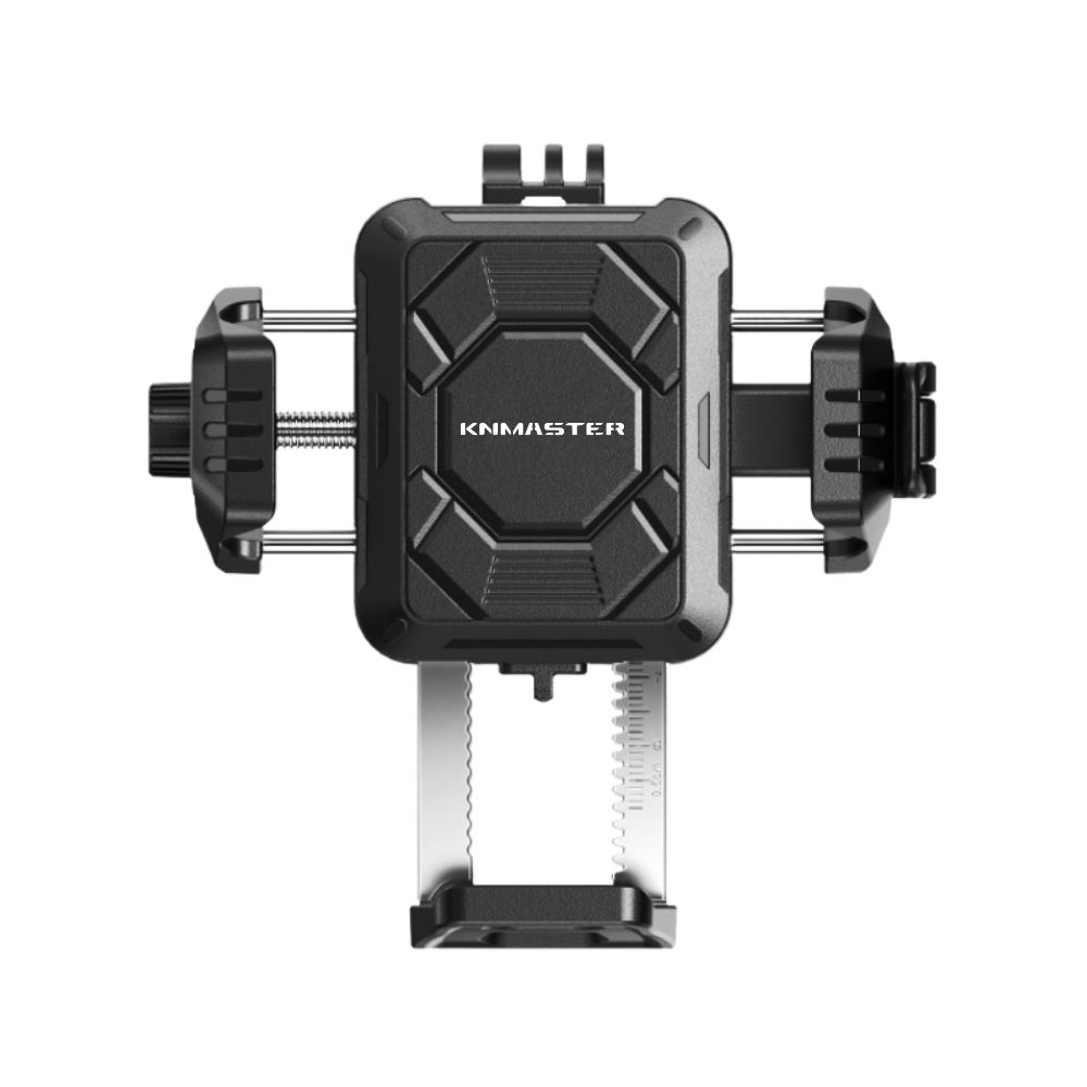 KNMASTER TT890 Titreşim Önleyicili Motosiklet Telefon Tutucu (Kamera Bağlantılı)
