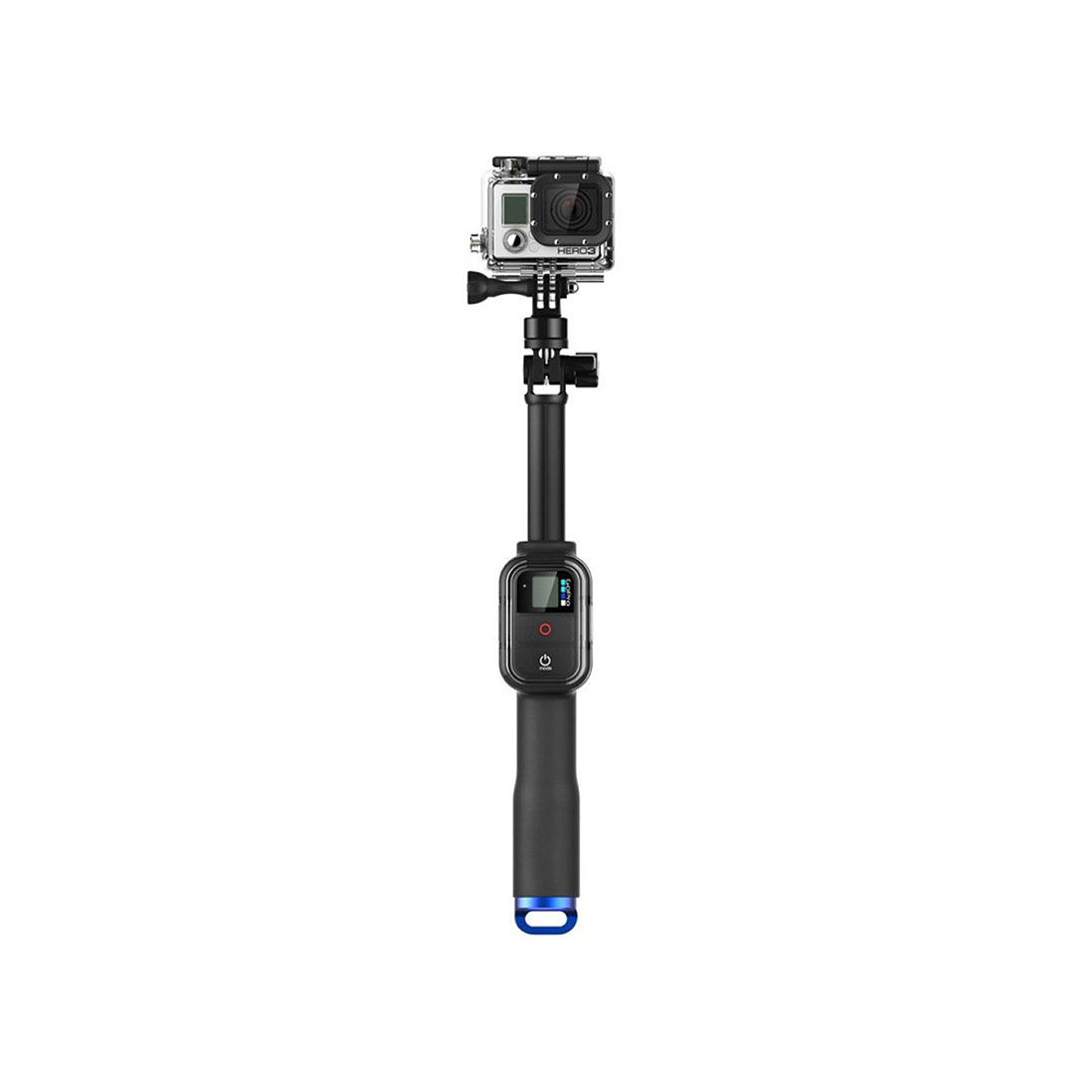 Tüm Aksiyon Kameralara Uyumlu Uzaktan Kumanda Takılabilir 93Cm Monopod