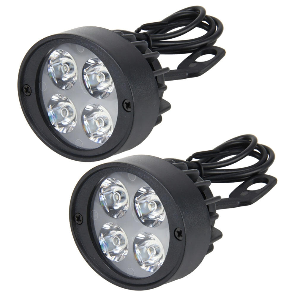 Knmaster Badger 12W Ayna Bağlantılı Motosiklet Sis Farı