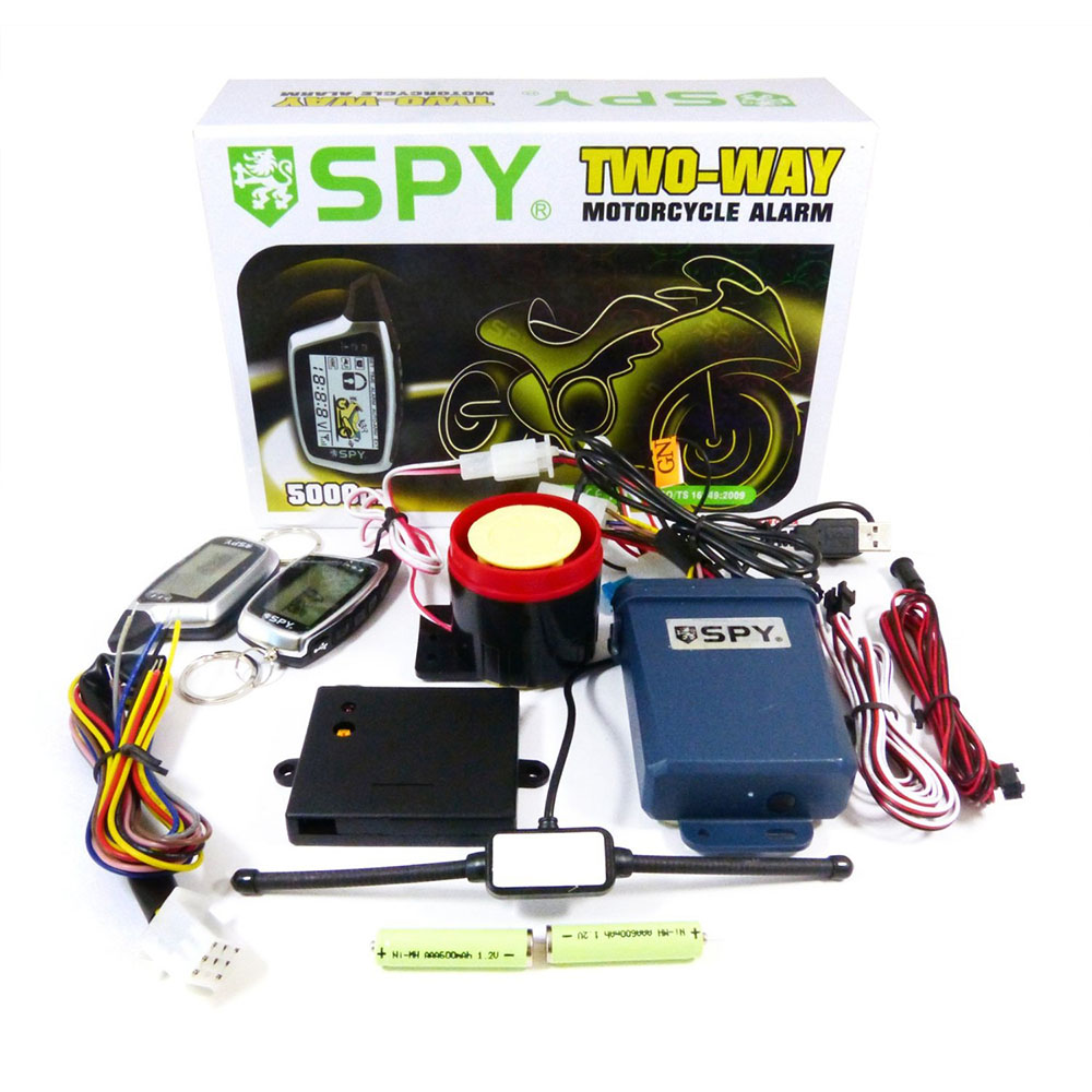 SPY 5000 M Çift Yönlü Motosiklet Alarm Sistemi
