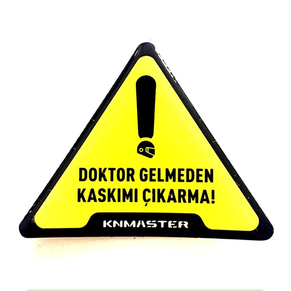 Doktor Gelmeden Kaskımı Çıkarma Damla Sticker
