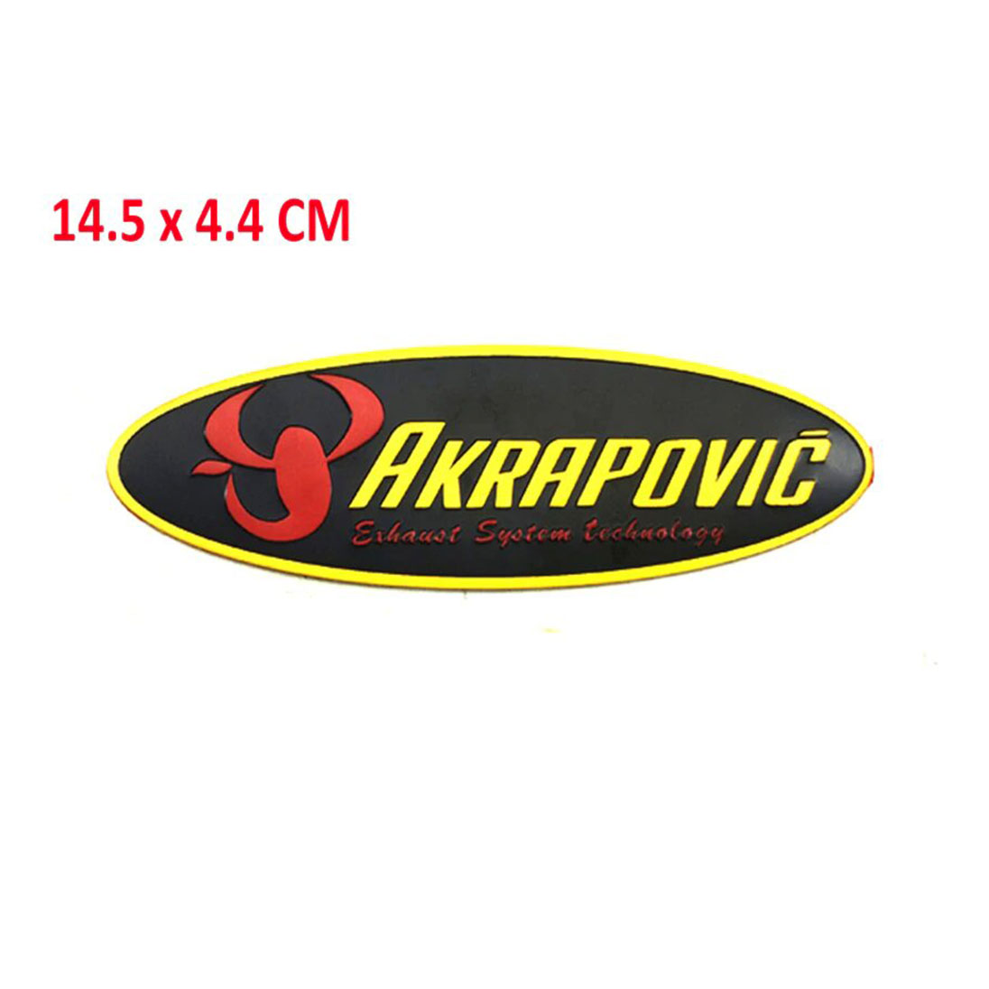 Akrapovic Oval Alüminyum Sticker Akrapovic Oval Alüminyum Sticker