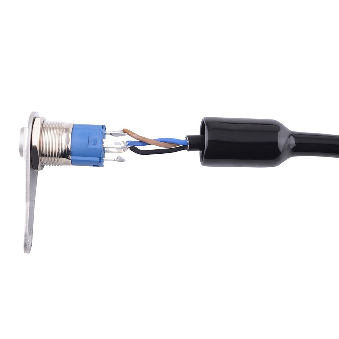 KNMASTER Knmaster B310 Motosiklet Bas Çek Butonu Kırmızı Ledli