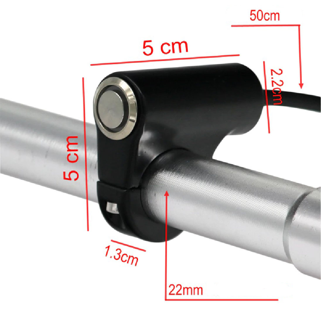 KNMASTER Knmaster B140 Motosiklet Sis Farı Aç Kapa Butonu